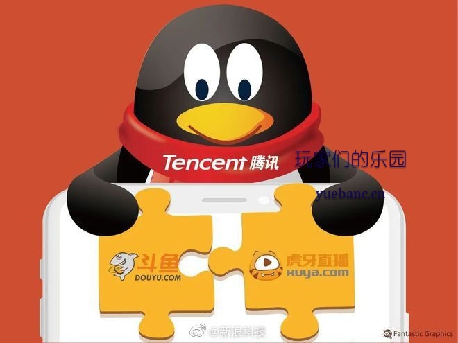 虎牙、斗鱼合并官宣：新公司设联席CEO由腾讯控股，斗鱼或将退市
